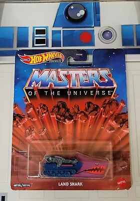 Hot Wheels Mattel He-Man Masters Of The Universe Land Shark MIP NEW • $5