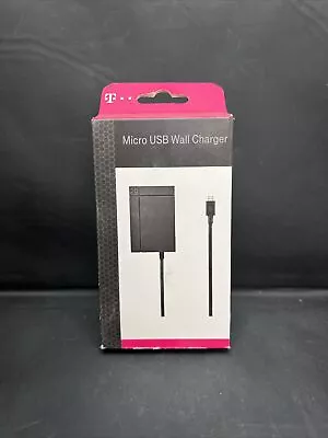 Original Oem T-mobile 3.4a Black Micro Usb Wall Charger Android/galaxy Phone • $9.99