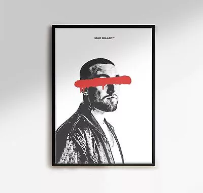 LIMITEDEXCLUSIVE - Mac Miller - RapHip-Hop Minimal Wall Digital Art Poster • $9.99