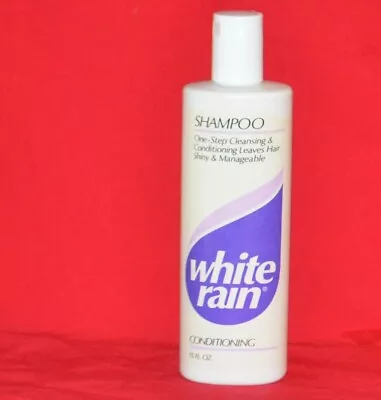 Vintage White Rain Shampoo 3/4 Full Bottle 15 Oz • $19.95