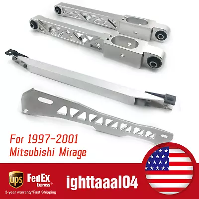 Control Arm Kit Subframe Brace Tie Bar Lower For Mitsubishi Mirage Evo 1/2/3 1.6 • $104.50