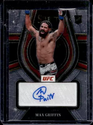 2022 Panini Select UFC Max Griffin Rookie Auto Autograph RC #RS-MXG • $4.36