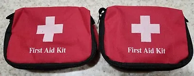 Emergency Medical Travel First Aid Kit Bag Home Small Survival BOB ( 2 Bags) • $8.99