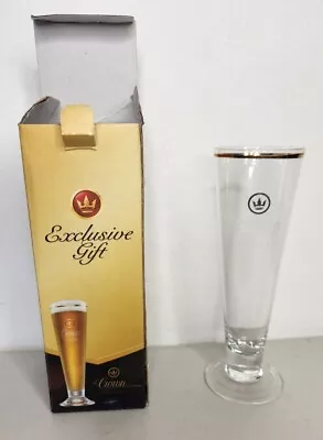 Crown Lager Glass  Exclusive Gift  • $30