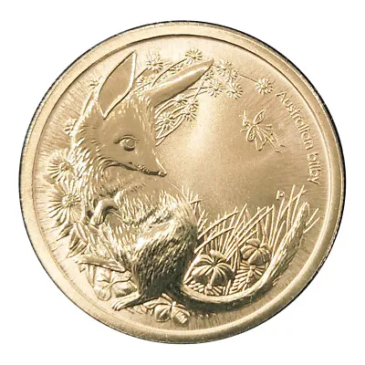 Australia 2011 Bush Babies Bilby $1 Dollar UNC Coin Carded • $12