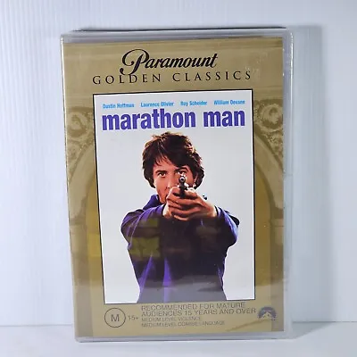 MARATHON MAN DVD - Dustin Hoffman 1976 -  Golden Classics - New & Sealed • $8.46