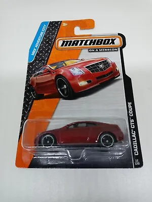 2013 Matchbox Burgundy Cadillac Cts Coupe #12 Of 120 In 1/64 Scale Body • $27.95