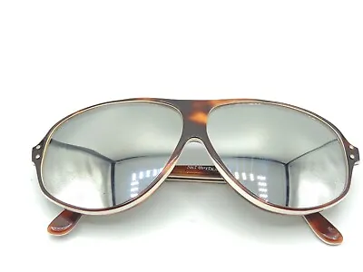 Vintage Ski Optiks Mirrored Tortoise Pinstripe Sunglasses #87 • $79.99