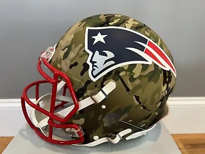 New England Patriots Authentic Riddell  Multicam Revolution Speed Helmet NEW • $299