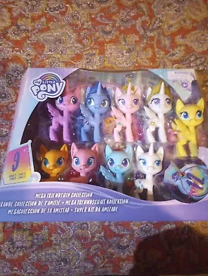 My Little Pony Mega Friendship 9 Figures Collection Hasbro Nip • $28.50