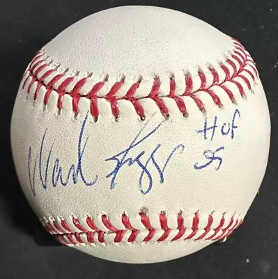 Wade Boggs Autographed OML Baseball W/ HOF 05 Insc MLB & Fanatics Red Sox • $89.99