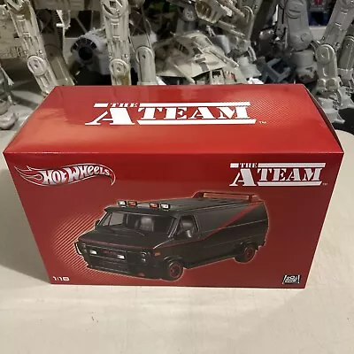 ORIGINAL THE A TEAM VAN HOT WHEELS 1/18 Scale GMC VANDURA MR T HANNIBAL MURDOCK • $218.09