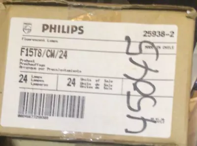 Philips 25938 New Genuine F15t8/cw/24 Case Of 24 Bulbs  • $198.95