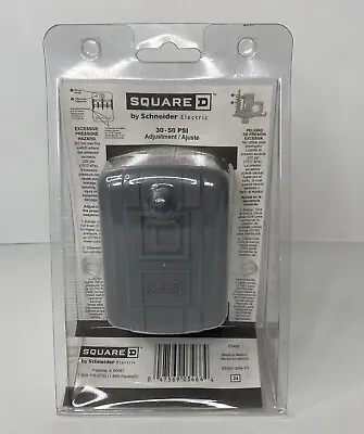 $28.67 • Buy SQUARE D 30/50 PSI Pressure Switch. Schneider Electric. NEW/ SEALED.