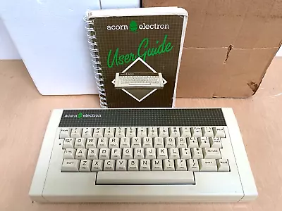 Boxed Acorn Electron Computer 1982 UK - Untested - For Parts [B] • £79.95