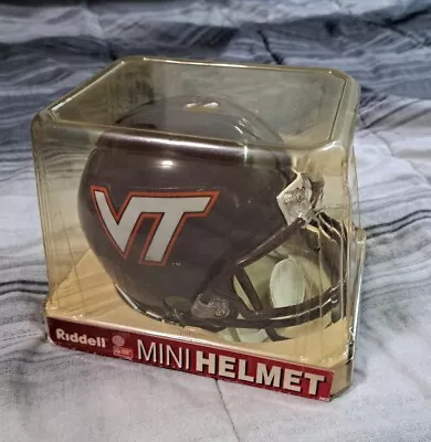 Riddell Virginia Tech Hokies Non-Speed Mini-Helmet SEALED NEW • $55.16