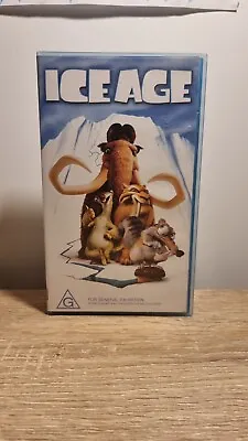 Ice Age Retro Vintage Collectable VHS Family Animated Movie Tape 2002 G • $10