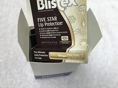 6 Blistex Five Star Ultimate Lip Protection SPF 30 ~ Exp 06/24 • $19.99