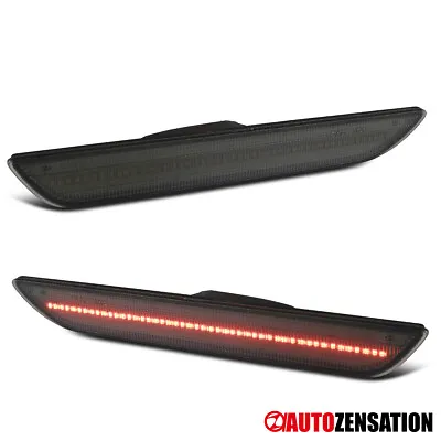 Fit 2015-2019 Ford Mustang Rear LED Bumper Side Marker Lights Turn Signal Lamps • $16.19