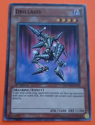 Drillago - 1st Edition Common - Marik Structure Deck - YGO • £1