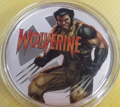 2020 Fiji Wolverine Colorized 👀1 Oz Marvel Silver Trading Coin 🐺X-Men💎💎 • $155