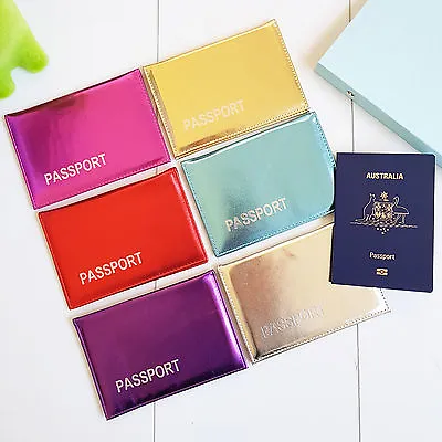 $5.49 • Buy Passport Cover Holder Wallet Case Organizer Protector Travel Accessories Sleeve