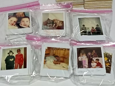 (50) Random Vintage Photos Original Polaroid Color Snapshots 1970s-90s • $19.95