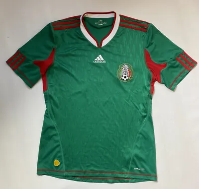MEXICO World Cup 2010 Home Jersey Shirt ADIDAS 2009-2011 CONCACAF Adult SIZE S • £42