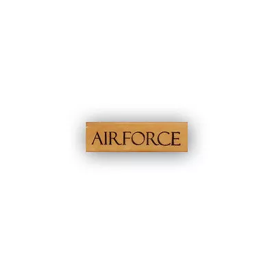 AIR FORCE Mounted Rubber Stamp USAF Aerial Warfare Aviation Military CMS #4 • $10.47