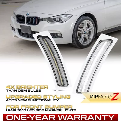 LED Side Marker Lights For 2012-2019 BMW 3/4 Series F30 F32 F80 335i 435i 440i • $35.95