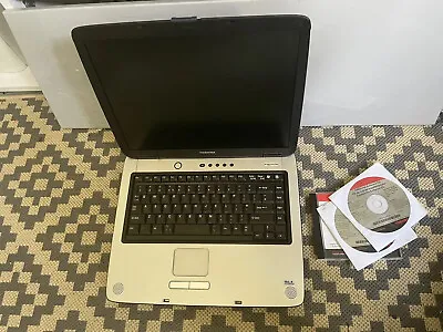 £20 • Buy Toshiba Satellite A60 Intel Pentium 3.20Ghz Laptop Windows XP Home 702mb Ram