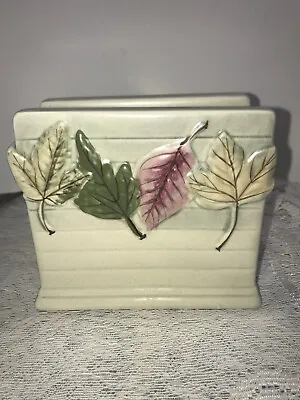 Mikasa Woodland Napkin Holder KT407 Hard To Find EUC • $19.99