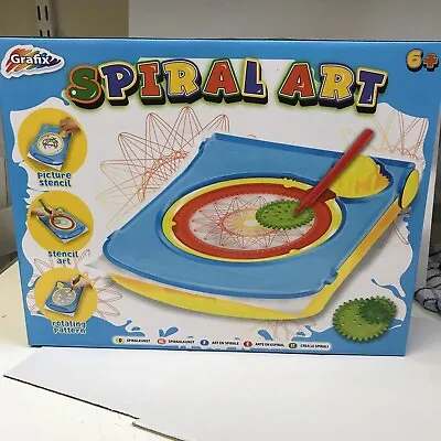 £9.95 • Buy Spiral Art Kit Childrens Spiral Pattern Drawing By Graffix