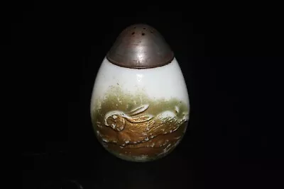 MT WASHINGTON ☆ 3 1/4  Egg Shaped SUGAR SHAKER MUFFINEER ☆ Ca 1890s • $27.99