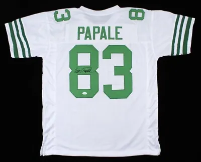 Vince Papale SIGNED #83 Philadelphia Eagles White Custom XL Jersey W/JSA COA • $85