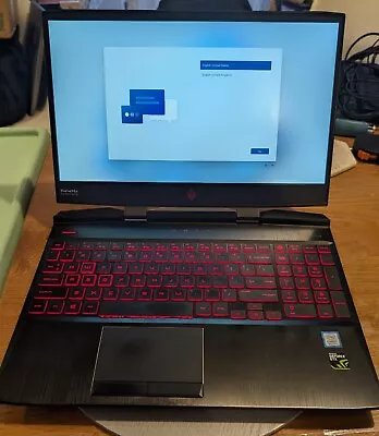 HP Omen Laptop I7-8750H 16gb RAM GTX 1070 256gb SSD 1tb HDD • $202.50