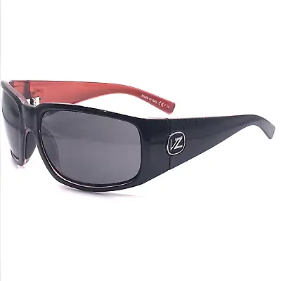 Von Zipper Palooka Sunglasses LUR Lux Black Red / Grey • $160