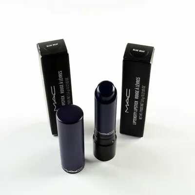 Mac Liptensity Lipstick BLUE BEAT - Set Of 2 X Full Size 3.6 G / 0.12 Oz. New • $10.75