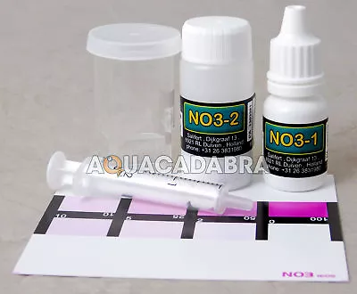 Salifert Nitrate No3 Profi Test Kit Marine Reef Fish Tank Aquarium • £11.75