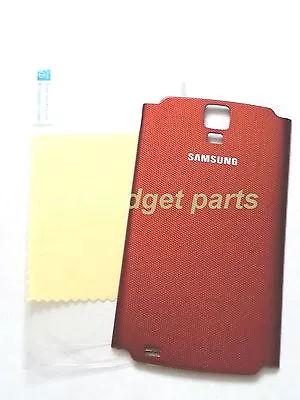 New Samsung Galaxy S4 Active I9295 I537 Back Cover Battery Door ORANGE SS- Logo  • $14.95