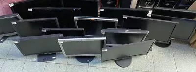 1 X HP 19  LCD Monitor Screen VGA DVI For Desktop PC *USED B-GRADE IMPERFECT • $40