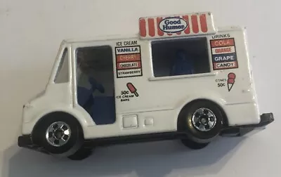 Vintage 1983 Hot Wheels Mattel Good Humor Ice Cream Truck Die Cast Toy Vehicle • $5.99