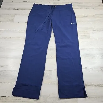Greys Anatomy Scrub Pants Barco Adult Medium Blue Stretch Medical Uniform • $12.88