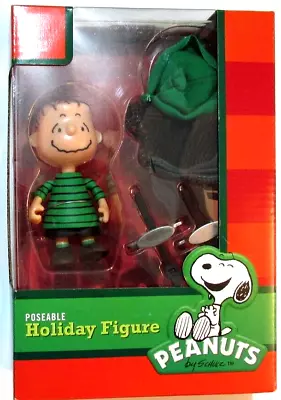 Snoopy Peanuts Christmas Linus Skating Figurine Display W Background Clothes • $12.95