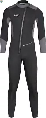 5/3mm Neoprene Front Zip Full Wetsuit Diving Suit For Snorkeling Scuba Surfing • $80.37