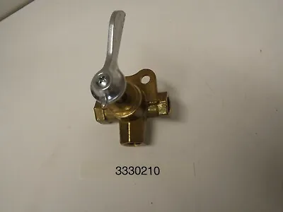 Moeller Marine Three-way Brass Valve Fuel 1/4  NPT 3330210 33302-10 • $32.99