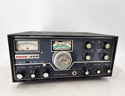 Swan 350 HAM Radio Vintage Transceiver Untested -AS IS- EB-14822 • $199.99