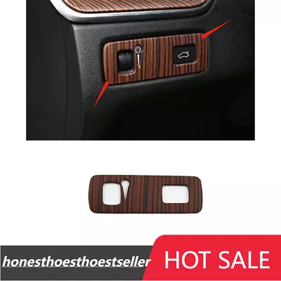 For Volvo S60 2019-23 Brown Wood Grain Driver's Side Dash Control Cover Car Trim • $34.35