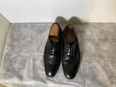 Vintage | Magnanni | Men's QUALITY Dress Shoes Black Leather | Size 11 | Spain • $34.99