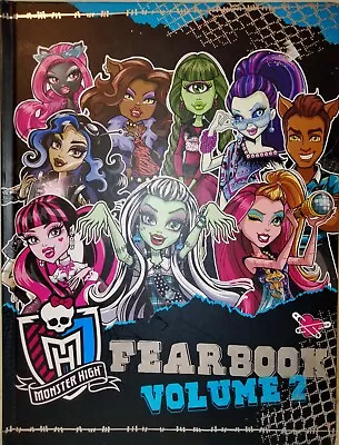 Monster High Fearbook - Volume 2. HARDCOVER ACTIVITY BOOK WITH 69 PAGES OF FUN!  • $13.51